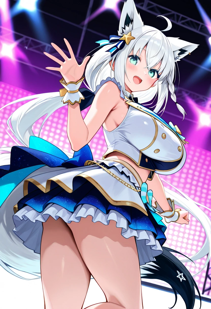 <lora:LeMalinV5:1>,masterpiece, best quality, (finely_detailed:1.4), (hig hres:1.4), (high_resolution:1.4),
blue eyes, symbol-shaped pupils, sparkling eyes, 1girl, breasts, braid, tail, ass, solo, pantyhose, flower, leotard, +_+, rose, hairband, couch, bangs, sideboob, twintails,cowboy shot, white choker, white leotard, white pantyhose, white wrist cuffs, low twin braids, le_malin_(listless_lapin)_(azur_lane), fake animal ears, sleeveless, clothing cutout, rabbit ears,bunny tails, looking back, looking at viewer, twin braids, wrist cuffs, from behind, thigh strap, official alternate costume, fake animal ears, very long hair, playboy bunny, white hair, white pantyhose, small breasts, white hairband, animal ear fluff, hand on own ass, parted lips, white leotard, hair between eyes, fake tail, leaning forward , full body,(spread legs,outstretched hand,pov hands,open hand,blush),looking at viewer,excited, seductive smile, ,half-closed eyes:0.5,/+(hotel:0.5),<lora:kedamamilk-000004:1>