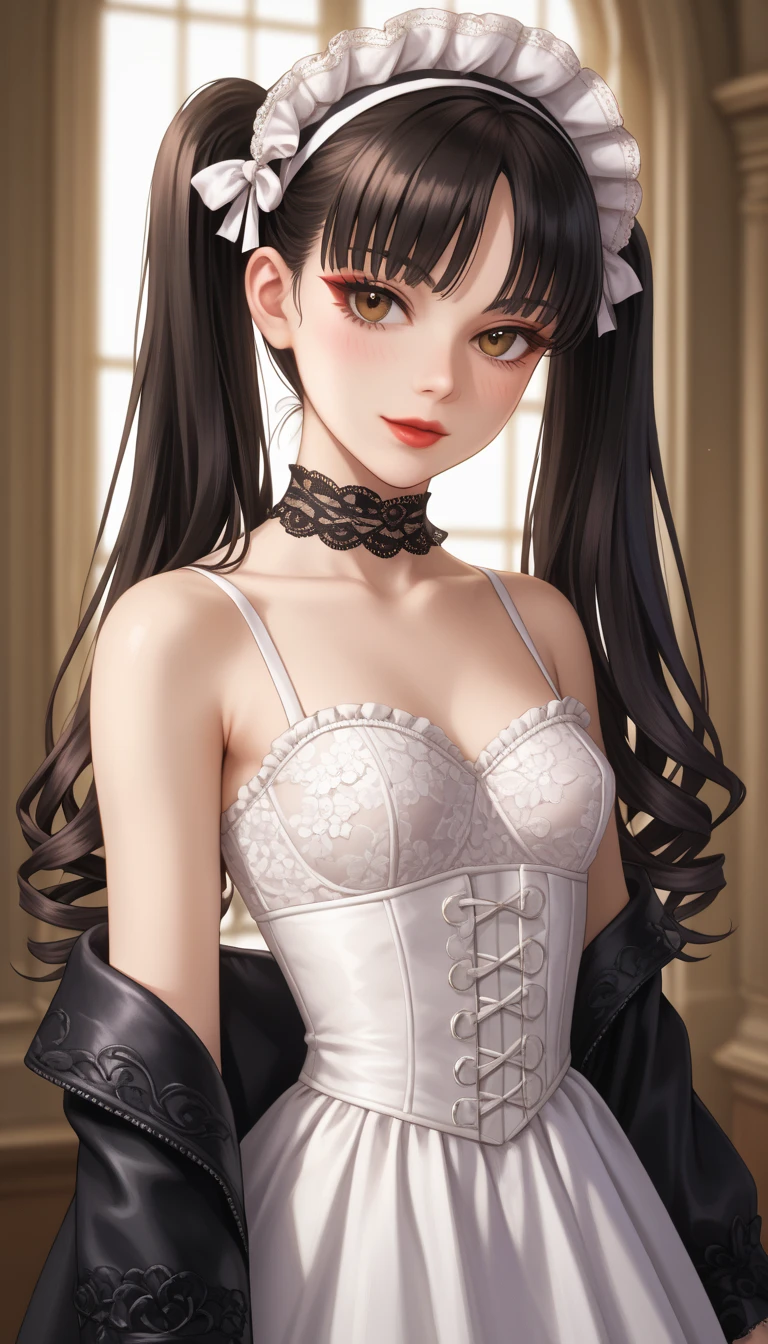 cute little、Beautie、makeups、pointed Nipple