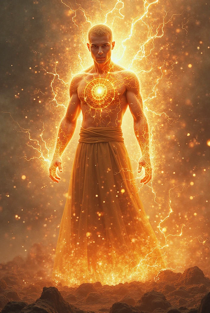 A person with the power of yellow thunder