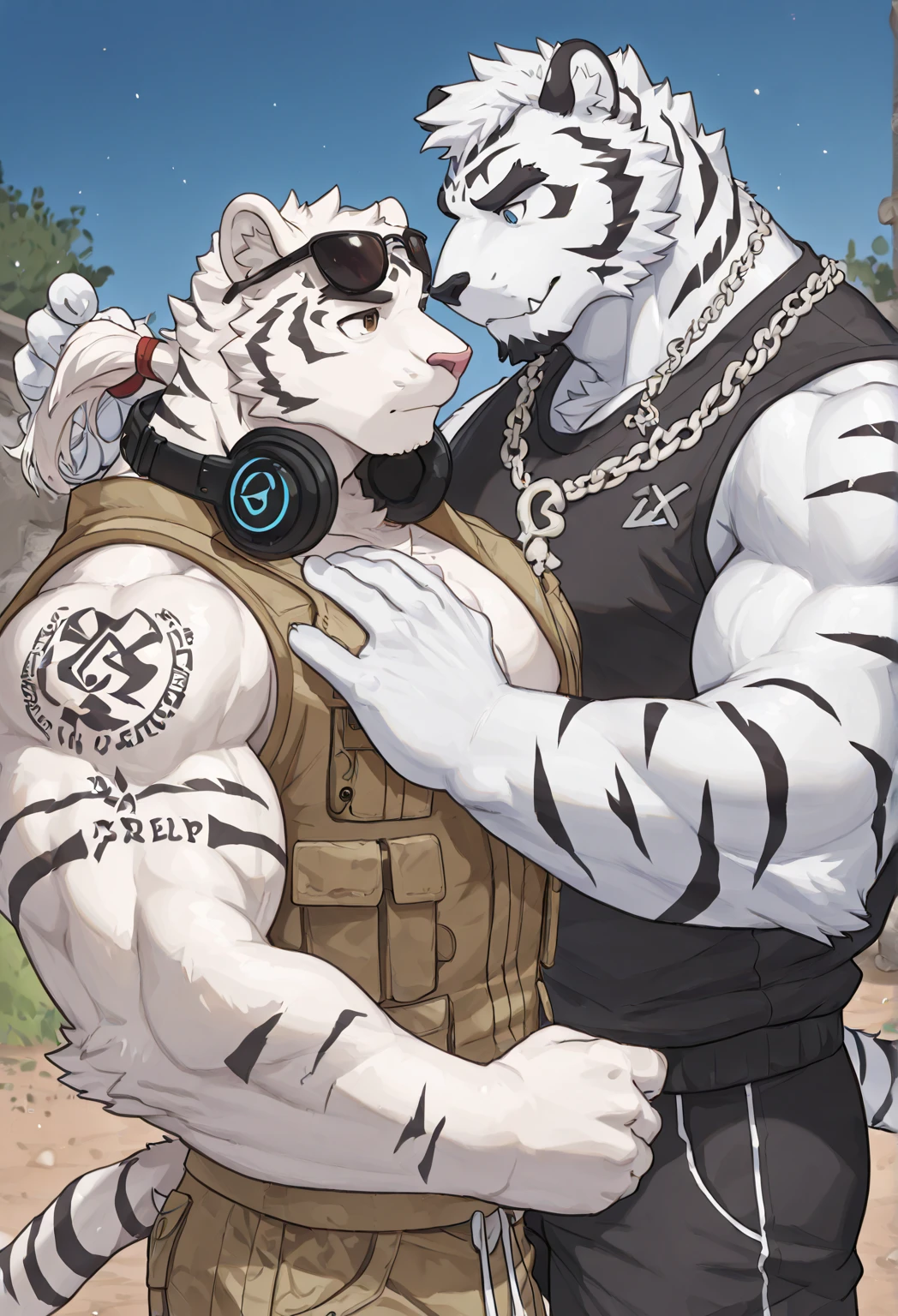 anime character with offwhite hair and offwhite rabbit ears sitting at a table, muscular! offwhite, muscular!!, muscular girl, muscular!, muscular!!!, gigachad muscular, strongest pose, big biceps, big muscles, a muscular, muscular thighs, thick, strong arms, big arms, showing biceps, huge muscles, sww version, strong pose, huge muscles