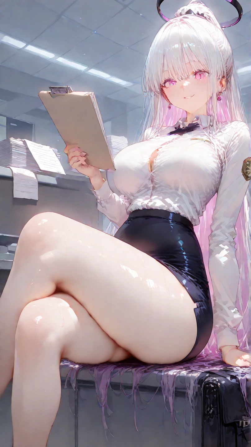 the most detailed face, cuerpo perfecto, Blonde with green eyes and an angel face, 18 years old, slim with long legs with a perfect body in a transparent shirt and a V-neck jacket, es decir un escote generoso, sin ropa interior en una falda corta negra ancha con cintura alta, Lifting a skirt with a choker without panties without a bra with high sandals in the store lies in the leg up or down position. micro falda blanca muy corta, sin ropa interior, sin ropa interior, without underwear, de frente,(Un mundo sin ropa),(,fullnude) mini camisa transparente de tela blanca, Extiende las piernas, sexual arousal, sexual expression, piel brillante,flujo vaginal,,sin sujetador, entrepierna visible, piernas abiertas, sin ropa interior、Hendidura en la entrepierna、Enfoque en la entrepierna, No use ropa interior、fullnude、- No Old Pubic、afeitado、Show genitals、Both genitals are visible, (((Levanta la falda, Levanta la falda con ambas manos, Lift the skirt yourself)))