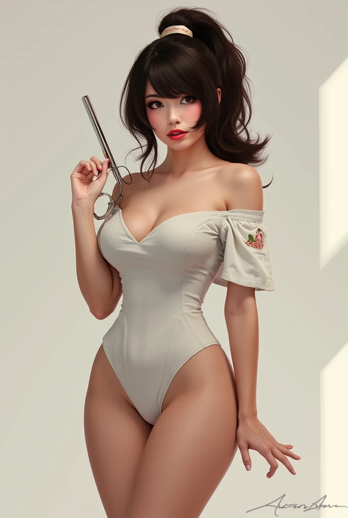 Foto, (Princesa leia from starwars ),Sensual,(Pecho grande), 
cuerpo perfecto, pose caliente, Como estilo de renderizado de motor irreal, esthetic, Sorprendentemente hermoso momento sincero, full body vintage aesthetic, cuerpo completo,35mm film feel, 16k, lumen –ar 9:16 –v 5.1 –q 2 –c 6 –style raw, Big tits, muslos torneados usa su ropa ajustada