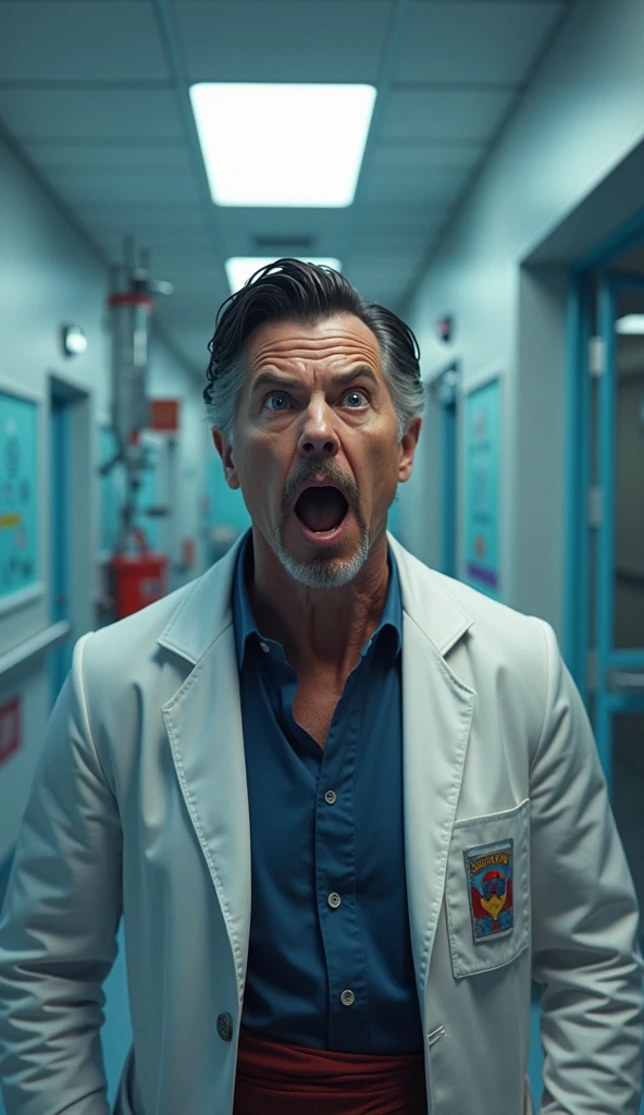 Doctor screaming 