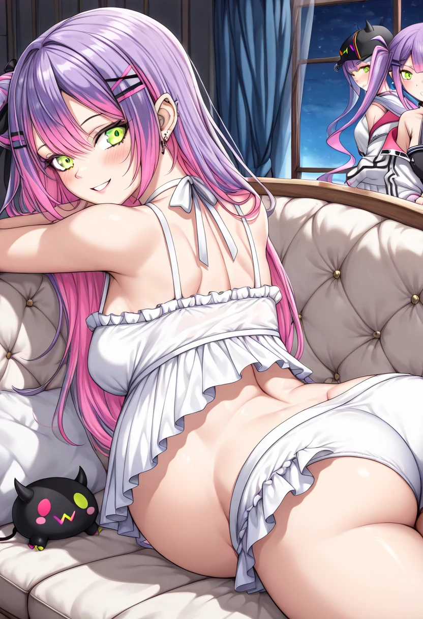 (8K), (best quality), (Realistic), (photoRealistic: 1.37), Ultra detailed, une fille, spectateur regardant, tout le corps, position du missionaire, Breasts spread apart, Position de cow-girl, lying on a bed, position TWERK, aux seins nus, trentenaire, vraiment gros boobasterpiece), anime girl avec de gros seins, jolie fille anime, Ilya Kuvshinov. 4km, [ Digital art 4km ]!!, Style Anime 3D Realistic, Jolie fille d’anime, germe d&#39;extremely detailed art, oppaï, Style animé 4K, Rendu photo Realistic Anime girl, Anime hyper Realistic, animated style. 8K