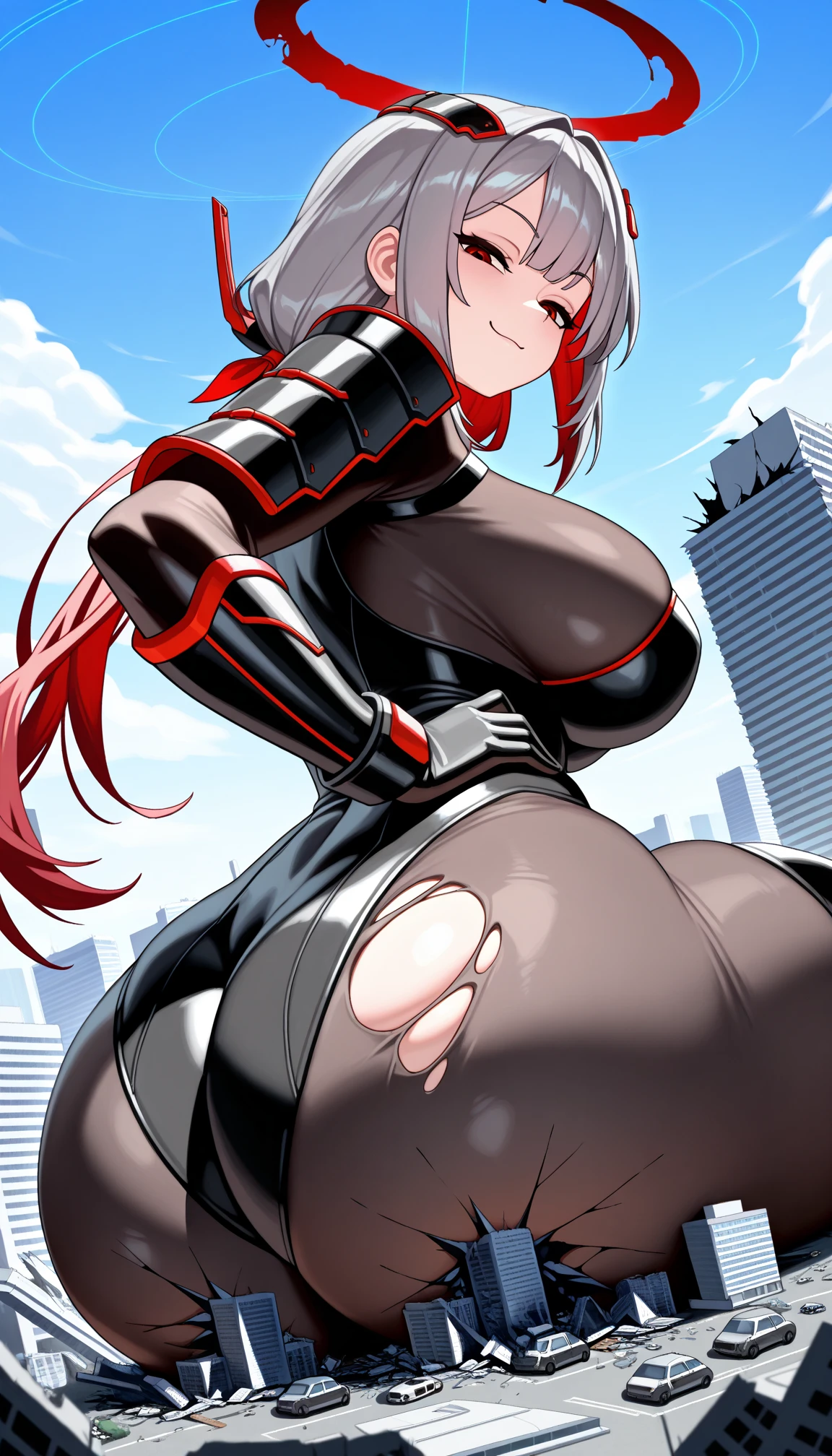 {{{masterpiece}}},{{{Highest quality}}}, (Huge breasts:1.5), (bent:1.5), (Blurred) , (Written boundary depth), (Blurred foreground), (Blurred background), (1 girl), (Motion Blur), (evaluation:safety), (photograph \(moderately\)), igawa asagi, 1 girl, alone, Long Hair, Looking at the audience, Big Breasts, Black Hair, gloves, Holding, Green Eyes, Blue Hair, Are standing, Exposing shoulders, whole body, Lips parted, elbow gloves, Shiny, High heels, Shiny hair, Aqua Eye, Bodysuits, Covered navel, turtleneck, sheath, Fishnet tights, Perfect for your skin, Shiny clothes, Impossible clothes, Ninja, unsheathing, purple Bodysuits, Covered clavicle, impossible Bodysuits,  Strong lower body, Strong legs, whole body shot, Plump body, Erotic manga taste, Mature Woman, Plus Size Model, Thick thighs, Muscular thighs, Strong Calves
