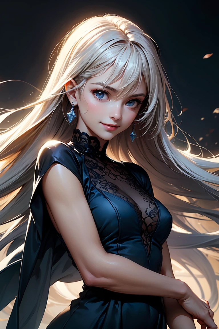 ((Create MAXZenArt!)), (Young), (young girl, 16 years, Naked, full length, Naked body, dark hair, bright skin, Scarlet lips, smile; black, expressive playful eyes, long eyelashes))_((top quality, masterpiece), (one young girl - 16 years, Naked, full length, white hair, white skin, Scarlet lips-smile; black, expressive playful eyes, long eyelashes), (black translucent - chiffon dress, Golden Line, very short peignoir dress, (erotica), (sexuality), (very sexy body, Seductive body, Small beautiful breasts, Genitals), (calm relaxed pose, hair fluttering in the wind, half turned, look at the viewer, stylish girl model))_((digital painting, Broad brush strokes, outstanding skills, oil painting), (daylight, soft warm shadows, contrasting cold light, Reflexes, fracture, tracking))_((background – stunning blooming irises; ( violet, yellow, blue, white), (petals, shoots))_((Highest quality workmanship, realism, digital painting, modern style of writing, clear correct anatomy, mercy, ease of execution))