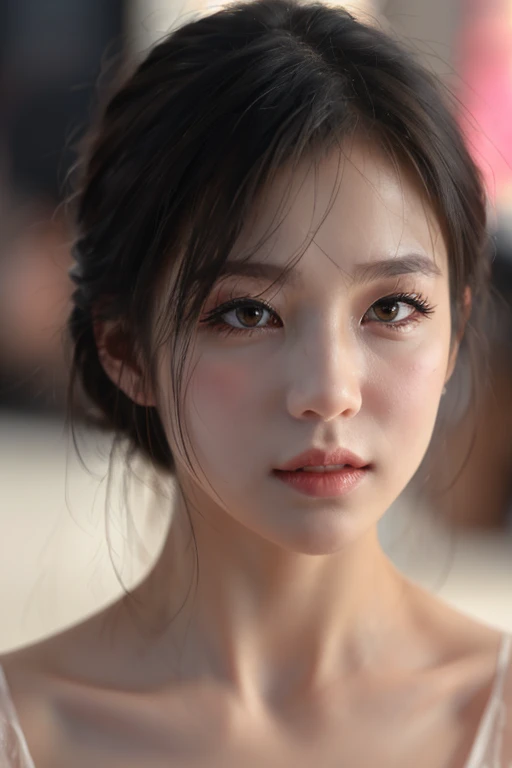 (masterpiece, Highest quality, Beautiful quality, Realistic, View your viewers, Detailed lighting, Highly detailed skin, Very fine hair, Highly detailed teeth, Shadow, 8k:1.2), (Women&#39;s photos, One girl:1.2), 