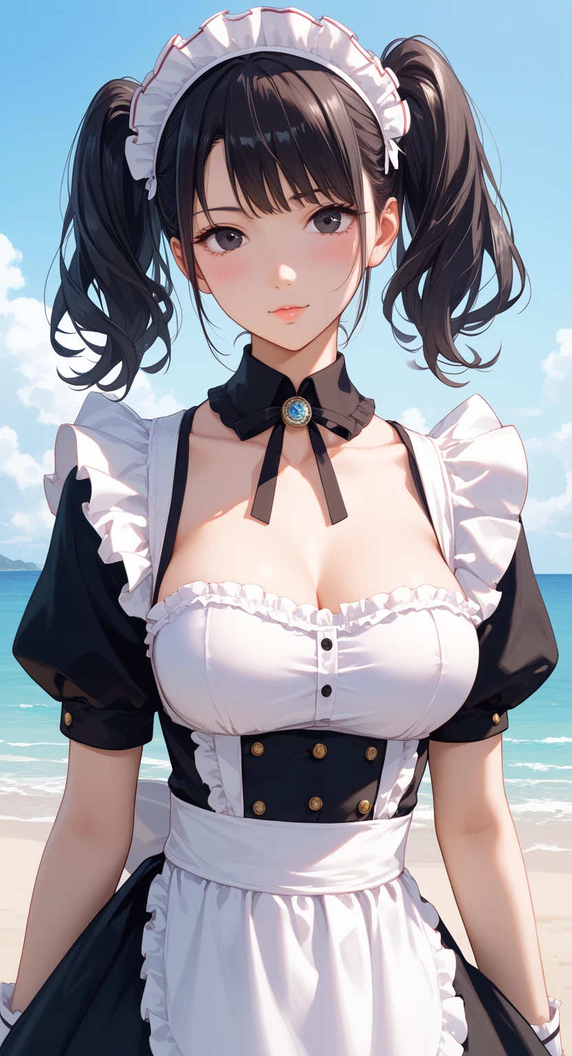 kawakami sadayo,Sex suspenders,Fleshy thighs,Ocean park,busty figure,C cup
