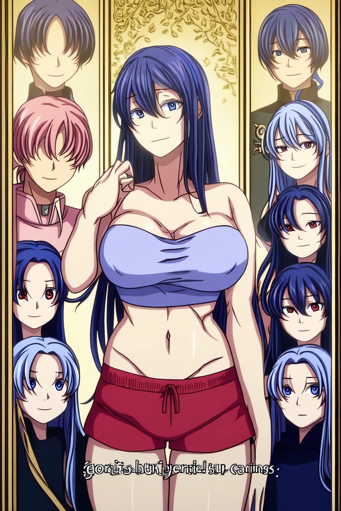 masterpiece,Highest quality,Super quality,Naked men and women,Nipples,penis,Pussy,Anime of the 2010s,Big breasts themed works,Macho male protagonist,Bonus pinup,this