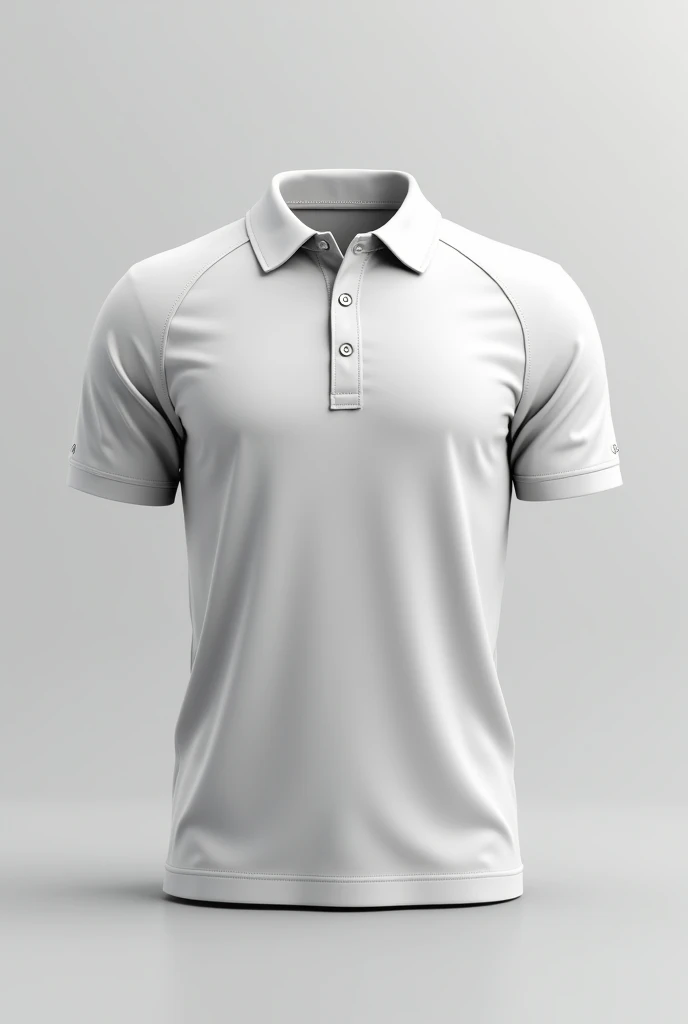 back to back (front and back) gray polo t-shirt template just t-shirt with no person