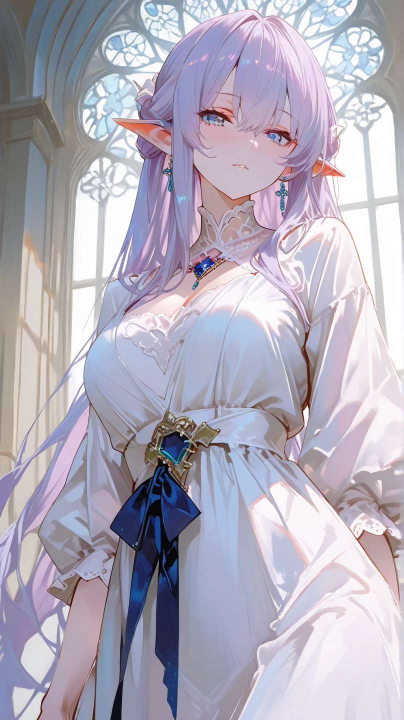 There is a woman with pink hair and bunny ears standing in a room, final fantasy style 14, final fantasy 14 sharp, neferpitou, Final Fantasy XIV, Final Fantasy 1 4 screenshot, She is in the potions workshop, wearing cyber bunny ears, ffxiv, close-up portrait of an artificer, Final Fantasy 1 4, tiflin hermosa con su traje de caballera negra sosteniendo una espada en un lobby del juego y pose de guerrera