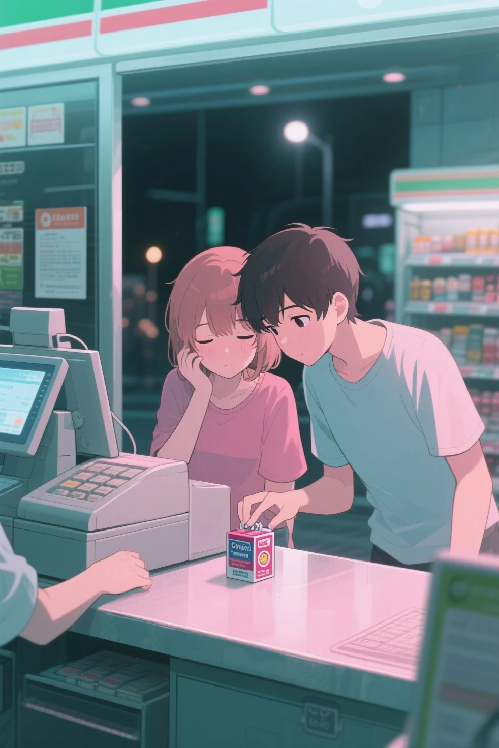 NSFW,masterpiece,top-quality,konbini,backyard,small son stroking young woman's ass,from the rear,1 boy 1 Female,son Bringing His Face Close to a tall Woman,small son in convenience store manager,son with a big erection, Female convenience store clerk,infp young tall woman,Woman with dark hair,Long-haired woman,Convenience store uniforms,Women in tight skirts,Shy look,Tears in the eyes,Red face,Open your mouth a little,trembling with sexual stimulation,Sweating,Steaming