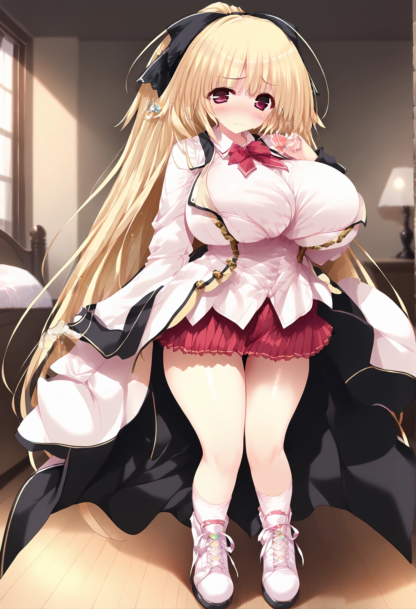 Being fondled by a group of black people,Young Girls,1 girl,Super delicate skin,Radiant Skin,Moist oily skin, devil smile,big chest,Chest,Fellatio Gesture,gesture,Show your thighs,Vibrant colors,masterpiece,best quality,Extremely detailed,high resolution,Nightclub,Look at the audience,12 years old,((masterpiece、best quality、Very detailed)、((A girl))、blond,Dark skinned hottie,Tattoo,Pink underwear,nun,Wearing a gold necklace on her head,Reverse Bunny Girl,Cover your mouth with gauze、Blue eyes、((There are many piercings))、((Big Chest))、Cowboy shooting、Shot from below、Purple light strip,((best quality)), ((masterpiece)), (detailed), (character focus、Chest Focus,whole body), Thick Legs,Long hair,curls,Thick thighs,Large Breasts,Half Chest Exposed,Fascinating three-dimensional,Fascinating three-dimensional,Fascinating three-dimensional,Whole body soaked,Shortness of breath,Bright Pink