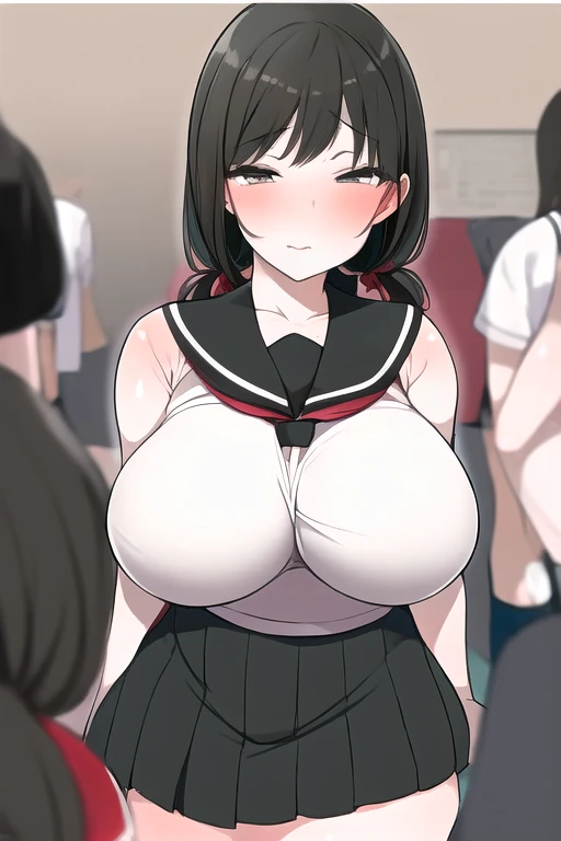 50 year old mature neighborhood aunty、Men holding penises and surrounding a girl、Teasing Smile、、From the penis、garden、女の子のためのBukkake、Thick thighs crowded together、Plump Mature Woman、Bukkake、sweater、Tight mini skirt、gardenのベンチ座って足を開脚、Oversized breasts、underwear、crowd