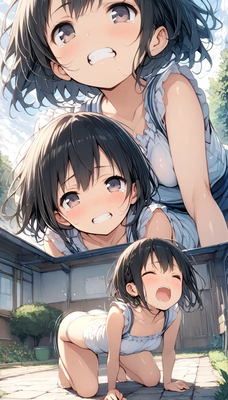 Absolute Resolution, super high quality, Very detailed, Official Art, masterpiece, master piece break one、3year old child:1.85、on a fluffy futon:1.85、M-shaped feet:1.85、Baby clothes:1.85、Enlarged photo from directly above:1.85、Cute Kids Room:1.85、((crying expressions:1.85、Crying face:1.85、Baby Face:1.85、Baby Face:1.85、Baby Face:1.85、semen:1.85、かわいいBaby clothes:1.85、3year old child:1.85、超Short length:1.85、Super young:1.85、vagina:1.85、Ultra-flat chest:1.85、Open one'chest:1.85、Baby Face:1.85、Baby Face:1.85、Baby Face:1.85、Ultra-flat chestのShowing nipples:1.85、Ultra-flat chestのShowing nipples:1.85、Please open your mouth wide:1.85、Please lie on your back:1.85、Raise your arms:1.85、Open your hands:1.85、Short length:1.85、Short length:1.85、Baby Face:1.85、Baby Face:1.85、Baby Face:1.85、Crying:1.85、Trying to escape:1.85))、超小さくてSuper young:1.85、Baby Face:1.85、Open one'chest,Ultra-flat chest:1.85、Ultra-flat chestのShowing nipples:1.85,Showing nipples:1.85、Crying face:1.85、blush、my eyes are full of tears, please Please open your mouth wide:1.85,((crying expressions:1.85、vagina内に挿入された巨大なペニス:1.85、semen:1.85)),vagina 、On the crib:1.85,Open one'chest,Ultra-flat chest,Ultra-flat chestのShowing nipples:1.85、(Black Hair、Short Bob、Beautiful pussy、short hair、hairpin、Cute Kids Room、trembling:1.2)