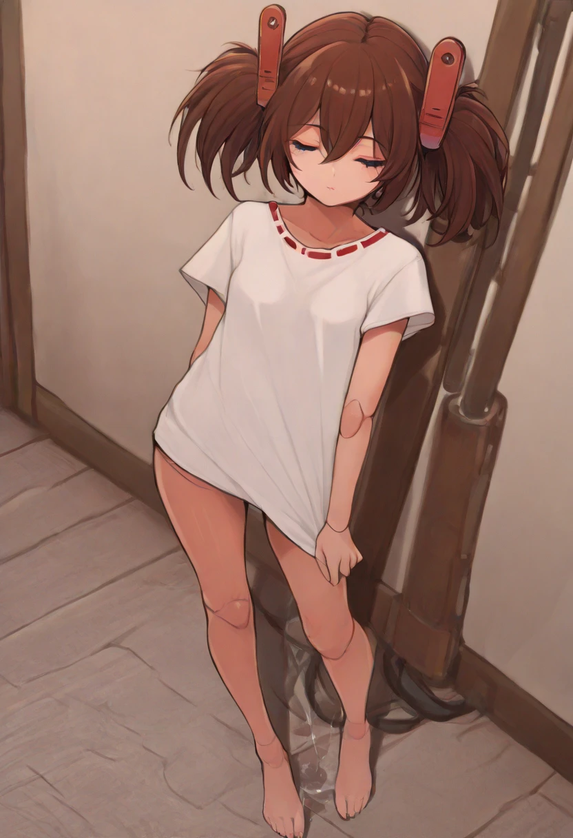 Anime. Tate no Yuusha no Nariagari. Raphtalia. Baby. . Lovely girl. . Half-human. Raccoon-people. Brown hair. Long hair. Brown eyes. Beautiful eyes. Perfect eyes. Expressive eyes. Ideal face. Beautiful nose. 12 years old. Small breasts. Flat chest. Raccoon ears. Raccoon tail. Slave. Sick. Ssbbw. I have a cold. She has a runny nose. Nasal mucus. She has snot running from her nose. She wants to sneeze. She needs to sneeze. She has a strong, desperate urge to sneeze. She sneezes. She sneezes. Handkerchief. She sneezes, covering her nose with her hands. She blows her nose. She has meteorism. She wants to fart. She needs to fart. She has a strong, desperate urge to fart. She farts. She farted. Spoiled air. Pale brown clouds of gas around her ass. She's on her period. Her crotch is bleeding. Her diaper was leaking period blood. She has urinary incontinence. She wants to pee. She needs to pee. She has a strong, desperate urge to pee. She peed herself. Her stomach hurts. She has diarrhea. She wants to poop. She needs to poop. She has a strong, desperate urge to poop. She poops diarrhea in her diaper. She pooped diarrhea. She crapped herself with diarrhea. In the middle of the street. Thick body. Thick legs. Fat belly. Fat butt. Slave collar. Shackles. Dirty slave tunic. Torn slave tunic. Diaper. Dirty diaper. Standing. Full height. Slave market. Cell. Beautiful character design. Shiny skin. Full body. NFS. Official art. Extremely detailed CG Unity 8k wallpaper. Ideal lighting. Ultra high resolution 4K. Super detailed 8K. A high resolution.
