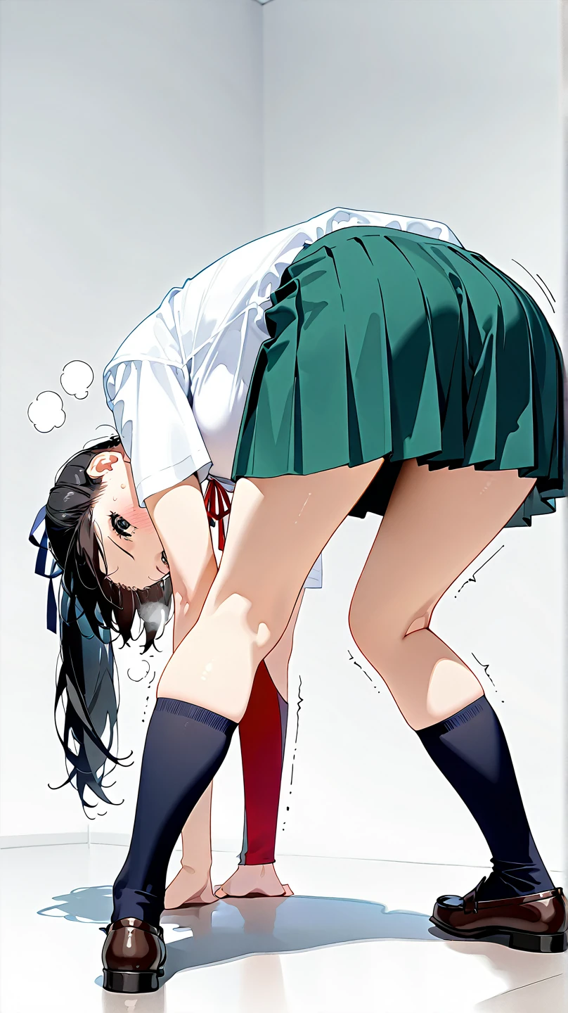 Schoolgirl, Cute emo teen делает минет лежа на парте, stands on all fours, Ahegao face, panties, thong, секси thong, Background room, seductive girl, perfect ass, ideal figure, has an orgasm, marks after blowjob, 17 years