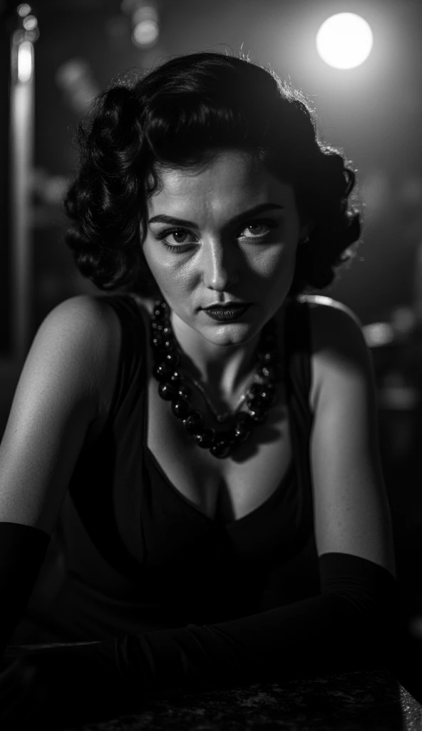 Embrace the allure of old Hollywood glamour with a shoot inspired by classic film noir, featuring dramatic lighting, smoky eyes, and glamorous attire that exudes confidence and sophistication.