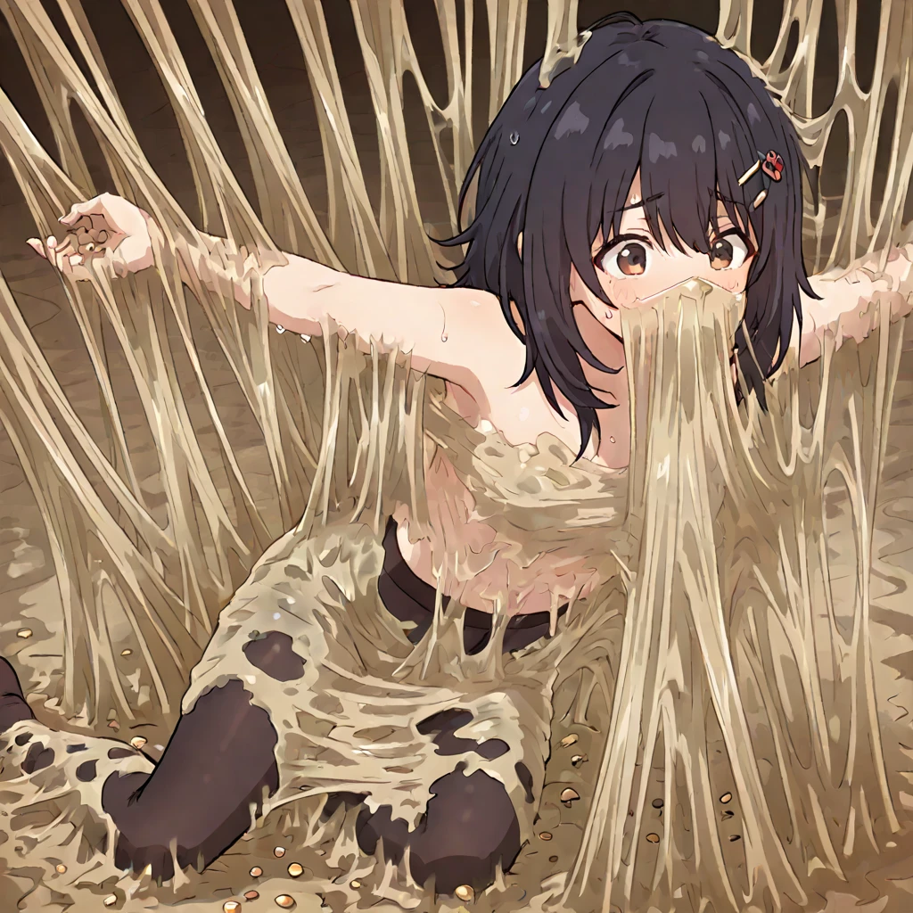(((nsfw))),(((((((ultra detailed)))))))),((((megami magazine)))),(((((((in small Private room))))))),(((black wall))),((((on the small black mat)))),(((((1loli))))),(((((petite))))),(((((large breasts))))),(((((nude))))),((((squatting openlegs)))),(((Pushing hips forward))),((((spread pussy)))),((((pussy juice)))),((((sweat)))),(((((steam))))),(((((arm up))))),(((((armpit))))),((((((hand in own hair)))))),((((very long straight hair)))),(((black hair))),((smile)),(happy),surprised,(afterglow),orgasm,((open mouth)),(((((cum on hair))))),(((((excessive cum))))),(((((cum in pussy))))),(((((cum drip))))),((((cum facial)))),((((cum on belly))))