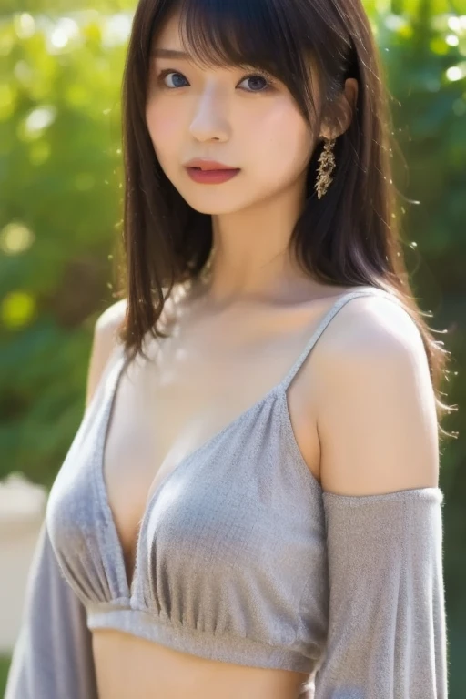 (Colorful cross halter bikini, Bikini that doesn&#39;t fit, No bra, The shape of the nipples is visible, Spread your legs a little:1.5),

((Age 25, Elegant beautiful announcer, Sexy body, Naughty older sister, She flashes her breasts at me and tempts me, Looking forward:1.4)),
((Small breasts, Flat Chest:1.2)),

((I love you?, I want to kiss you?, I want to fuck you?, cheat with me?:1.2)),
((Where are you touching? You&#39;re so naughty.！,Your dick is getting hard,You were thinking about something naughty:1.2)),

((Public toilets in the park, Late Night, Complete darkness, Candlelight:1.4)), 
((Squatting on a Japanese-style toilet, Kiss her, It feels so good to be kissed by her plump lips, She gets so comfortable she gets totally naked, Her boobs are incredible, Touch her breasts gently, Her face is so cute when she feels it :1.3)),

Eye focus, Narrow shoulders, Beautiful clavicle, Long, slender legs, The back of the hand is beautiful and feminine, 
Slender figure, A soft belly, Thin waist, 
Ultra detailed face, Ultra detailed breasts, Ultra-detailed skin, Fair skin, Glossy Skin, 

Ultra-detailed lips, Fuller lips, Glossy pink lips, Flushed Cheeks, White teeth, 
Beautiful actress&#39;s languid make-up, Pink lipstick, 
Dark Brown Hair, Delicate soft hair, 
(Put your hair up, Fluffy Short Bob:1.2), (Sweep your bangs to the side:1.2), 
(Stylish looking earrings,necklace:1.2), 

