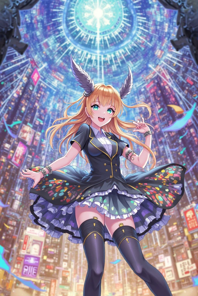(Highest quality, 8k, 32K, masterpiece, Ultra-high resolution,:1.2),to be born, One Girl,So cute , Casino-like fantasy background, clear, Shining Eyes, Age 25 ,Fair skin, gold hair, Fantasy Clothing, long Hair, An innocent smile, Small Dress, night, Bunny girl, Rabbit Ears,Nyan Nyan Pose,sexly,Colorful costumes,Long Hair,Blonde
