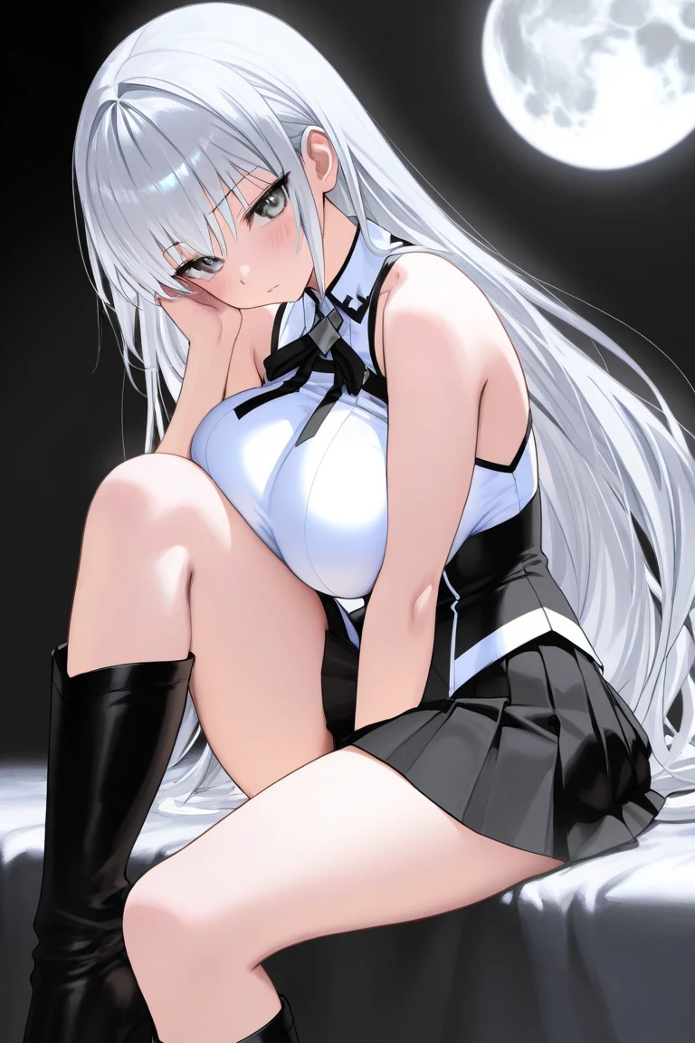 Realistic, Teen, Cute Sister, Japan, Schoolgirl, Garter Belt, High Quality, Realistic, Squatting