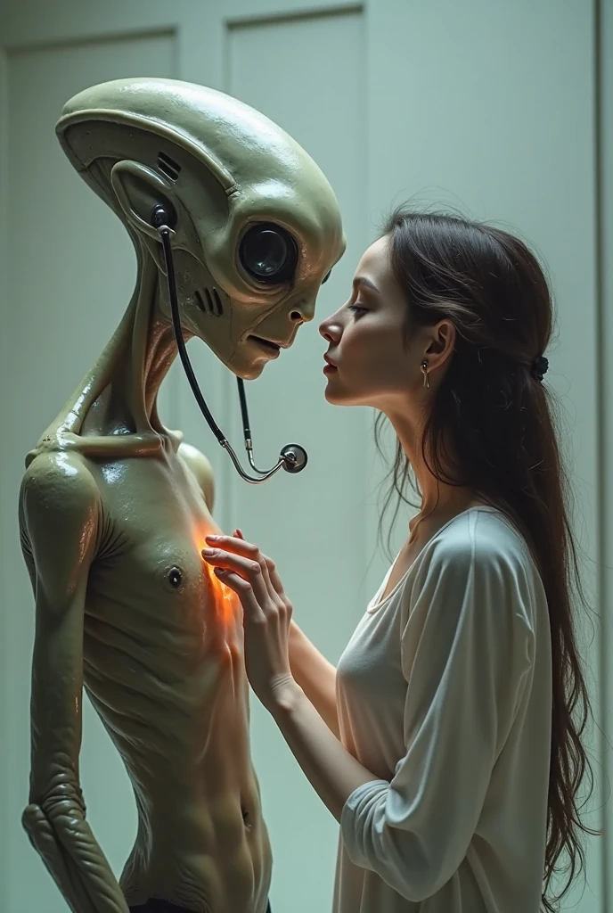 Alien fucking a girl