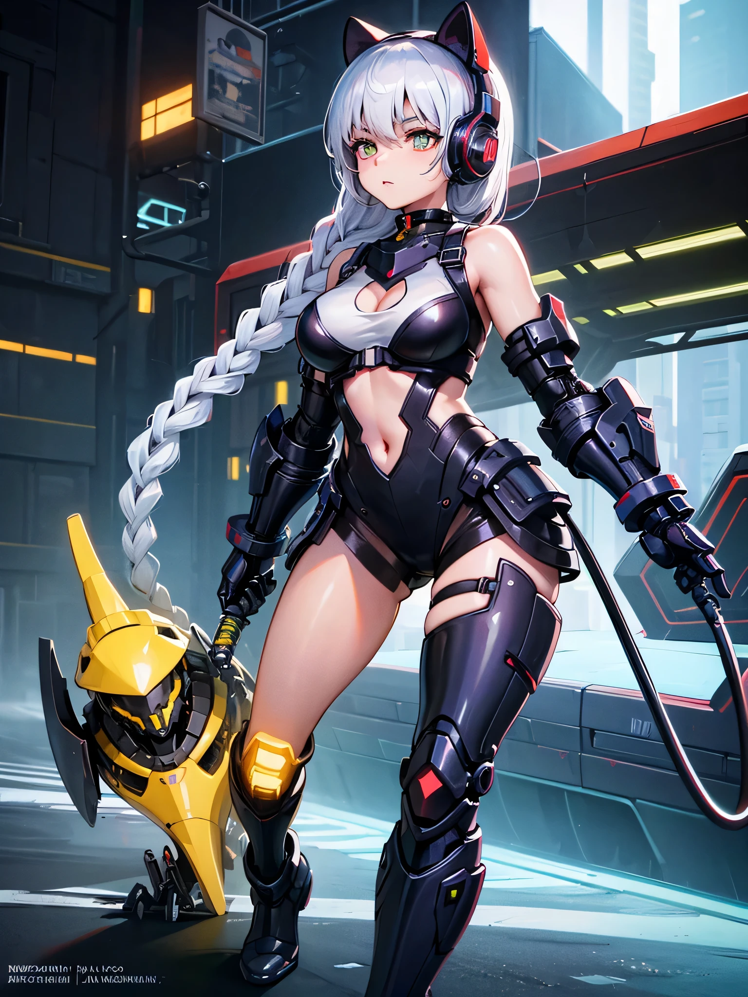 Anime girl with gun and sheep background, 2b, 2 b, Best anime 4k konachan wallpaper, cyborg - girl with silver hair, cyberpunk anime girl mech, seductive anime girls, from girls frontline, Kantai collection style, female cyberpunk anime girl, Badass anime 8 K, cyberpunk anime girl, 2b NIER automata