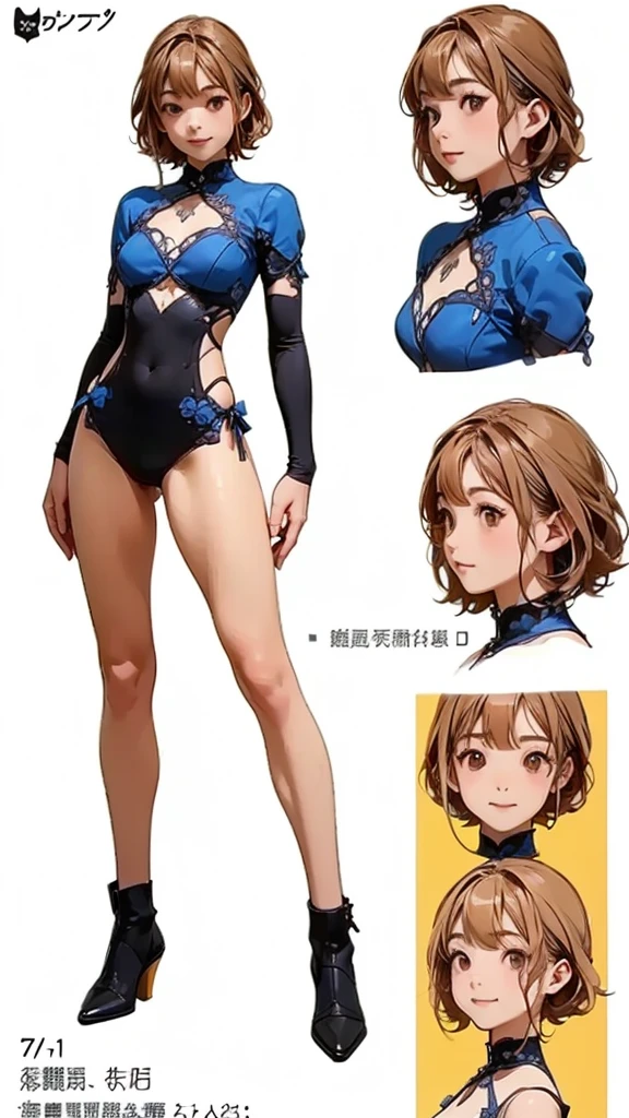 Group of anime girls in short cyber swim suits
Hyperrealistic and ultra sharp