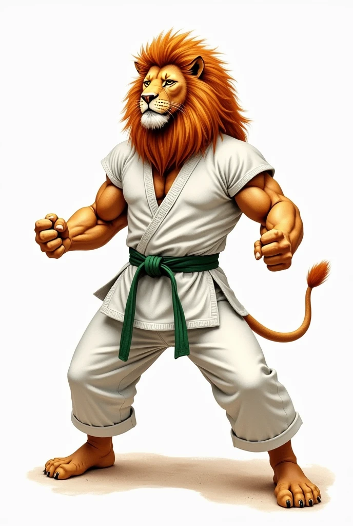 ((Lion)), (((very huge mane))), (brown hair), (brown eyes), (hairy chest), (((smug face))), (((hands behind back))), (((((showing pecs))))), (red headband), (((((karategi top))))), (((((open karategi pants))))), looking at viewer, (dojo background), (((erected penis))), ((detailed nipples)), (((((huge muscular pecs:1.0))))), ((((detailed muscular abs)))), (((broad shoulder))), (muscular thighs), detailed muscles, bright body, detailed face, high detailed, high resolution, high quality, (bodybuilder muscular body), manly masculine male, by bruteandbrawn, by personalami, by kenket, (((((score_9, score_8_up, score_7_up, intricate, high detail, film photography, soft focus, RAW candid cinema, photorealism, realistic, photorealistic, analog style, subsurface scattering, masterpiece, best quality, ultra realistic, 8k)))))