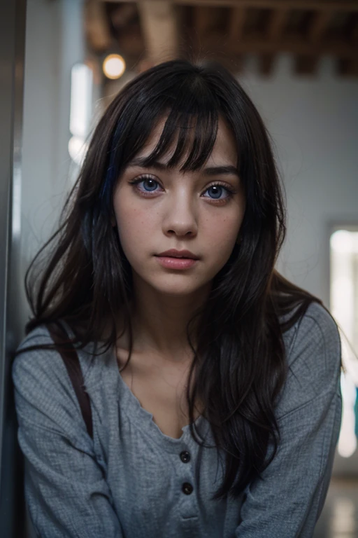 1girl, Hydra, Depressing, Cleancore, sad
