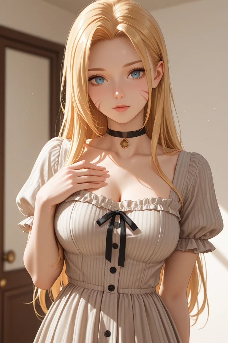 ((1 Female, 1 person, Solitary) Alice, Humanity, Long curly blond hair, blue eyes, freckle, ager, 18 years, Rebirth_ongoing) (Main Part, Super detailed, 8K, (HD, Sunlight:0.5, Soft_shadow:0.5, atmosphere_light, 8K, 4K, Surrealism, elegant, ((((Appearance)))), Soft Ton, 柔和的light))(((Dark, Chiaroscuro)))