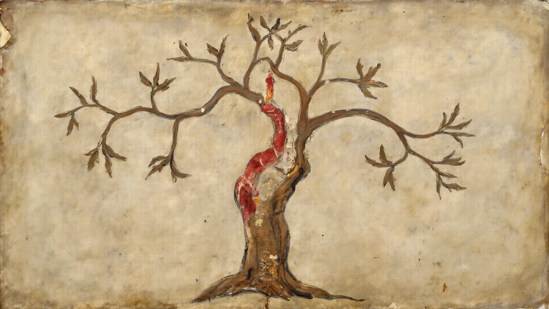 <lora:rvaz-000007:0.8>rvaz, animal body turning into branches