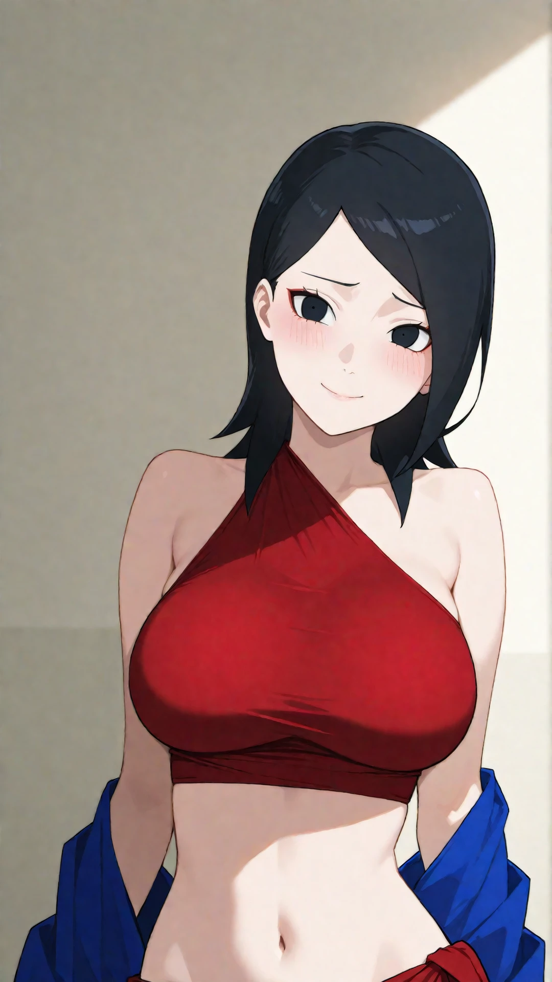 cute girl, A girl in the form of a devil, Devil horns, devil tail, red color, short hair, Red tight clothes، adult girl,Devil smile, Big chest, so sexy, hot, fire, Fiery colors, lipstick