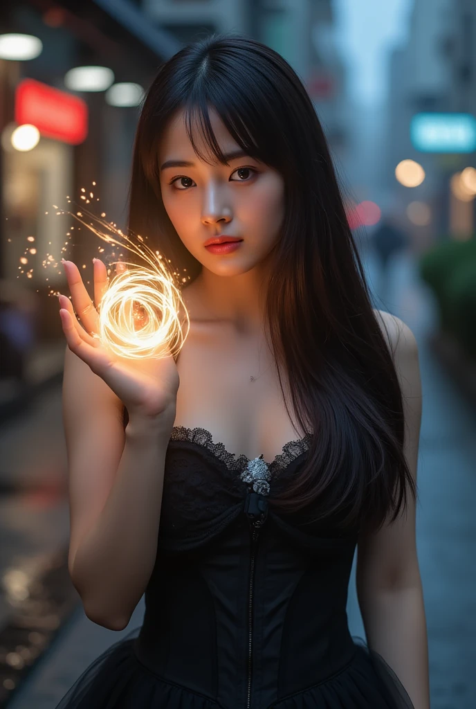 Dresses,See-Through,Light,???,Nobra,Central Tokyo,japan,กินอาหารjapan,nighttime,firelight,
Looks happy.,moon,bokeh,firework,festival,rocket,lamp,floating lantern drop shadow, anaglyph, stereogram, tachi-e, pov, atmospheric perspective, 8k, super detail, ccurate, best quality