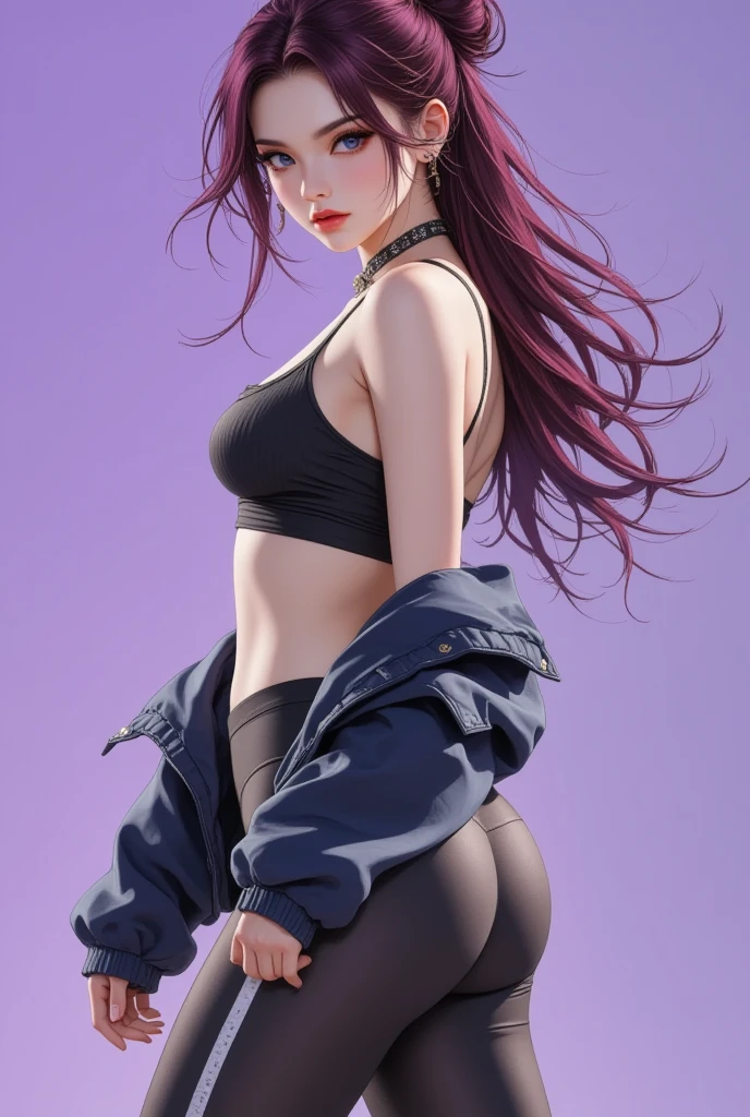 ((Realistic lighting, Best quality, 8K, Masterpiece: 1.3)), Clear focus: 1.2, 1 girl, Perfect Figure: 1.4, Slim Abs: 1.1, See through, tight clothing, ((Red-Haired)), (panties: 1.4), (Blue crop top: 1.4), (Outdoor, Night: 1.1), City streets, Super fine face, Fine eyes, Double eyelids,