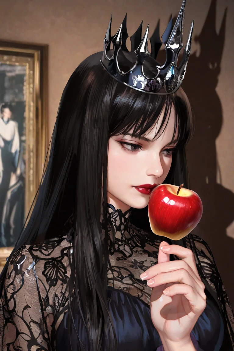 (Masterpiece, of the highest quality)
alice horror, 1 girl, alone, black fur, wonderland background, mariposa、Alice with a big knife in her hand.、severed head figurine、(Tremendously big)、(big breasts 200.0)v neck dress(red and white dress with playing cards)spooky clock、Cheshire Cat、soldiers of triumph