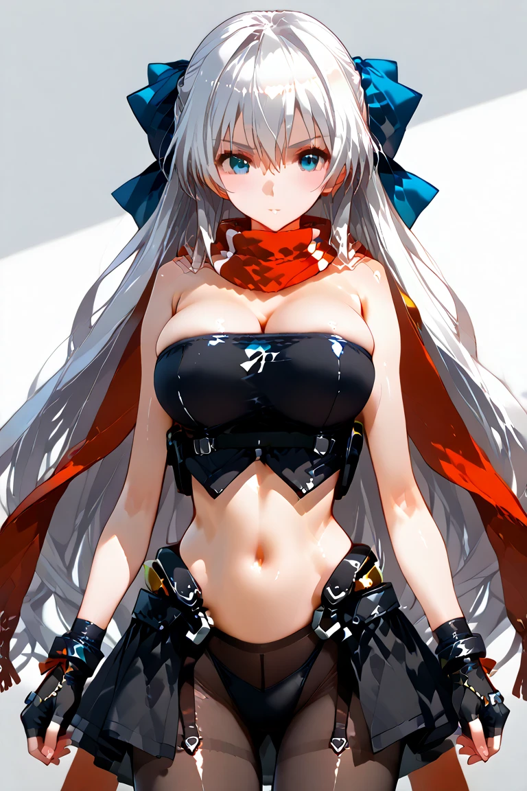 (((Azur Lane)))、(Siren)Background: jet black sea, battleship girl, girl, rubble of battleship, black and golden eyes, grey skin, evil smile、(((Black tightedium breast、(((Brat)))、(戦艦skylark擬人化)skylark