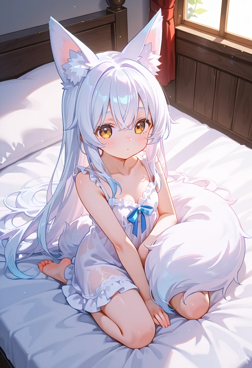 Milky white hairy tits,white clothes,Haha, such a cute face,This a cute and sweet girl,profuse sweat,Wipe sweat with your hands,Look at the feet,Wear socks,white legwear,Transparent clothes