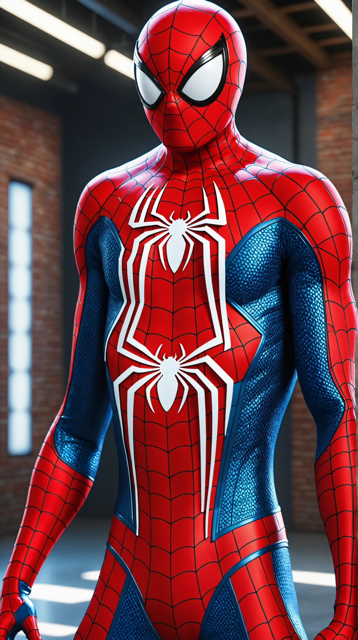 (Extreme Detail CG Unity 8K wallpaper、masterpiece、top-quality)、(exquisite lighting and shadow、highly dramatic picture、cinematic lens effects)、Cute girl in white Spider-Man costume、Silver-gray hair color、Spider-Man Parallel Universes、Wenger、Marvel、spider-man、Dynamic and dynamic poses)、(excellent details、outstanding lighting、wide angles)、(Excellent rendering、Enough to stand out in its class)、 White Spider-Man costume、Focus on complex spider textures