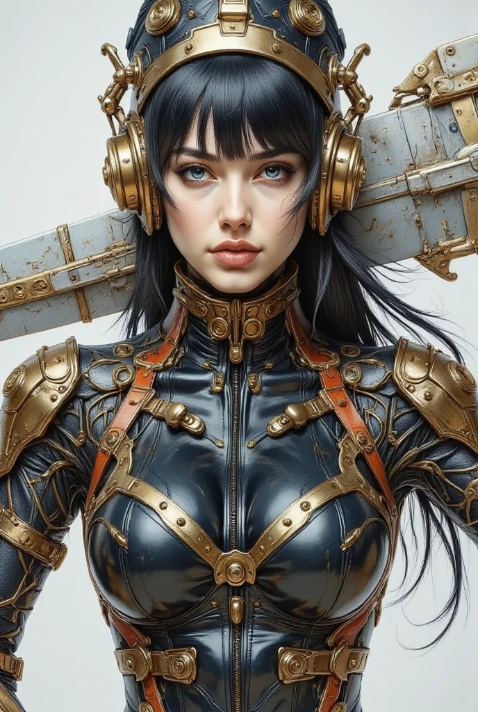 1girl, (photographic:1.3), (RAW photo:1.3), (ultra wide lens:1.3), (far shot:1.3), (selfie shot:1.3), ((AM146_Anna_L)), (an astronaut taking selfie floating on space:1.4), cleavage, soldier, spacesuit, rifle, fighting, war, battle, (helmet on:1.3), (infinite space behind her:1.3), (no gravity:1.1), soft lighting, film grain, Fujifilm XT3, dslr, masterpiece, best quality, realistic, high-quality, realistic works, ultra-high details, 8k uhd, real skin materials, <lora:add_detail:1>, <lora:LowRA:0.5>, astra militarum, imperial guard, wh40k, <lyco:whsororitas_v4:.35> <lyco:ww1ger_v0.1:.6>