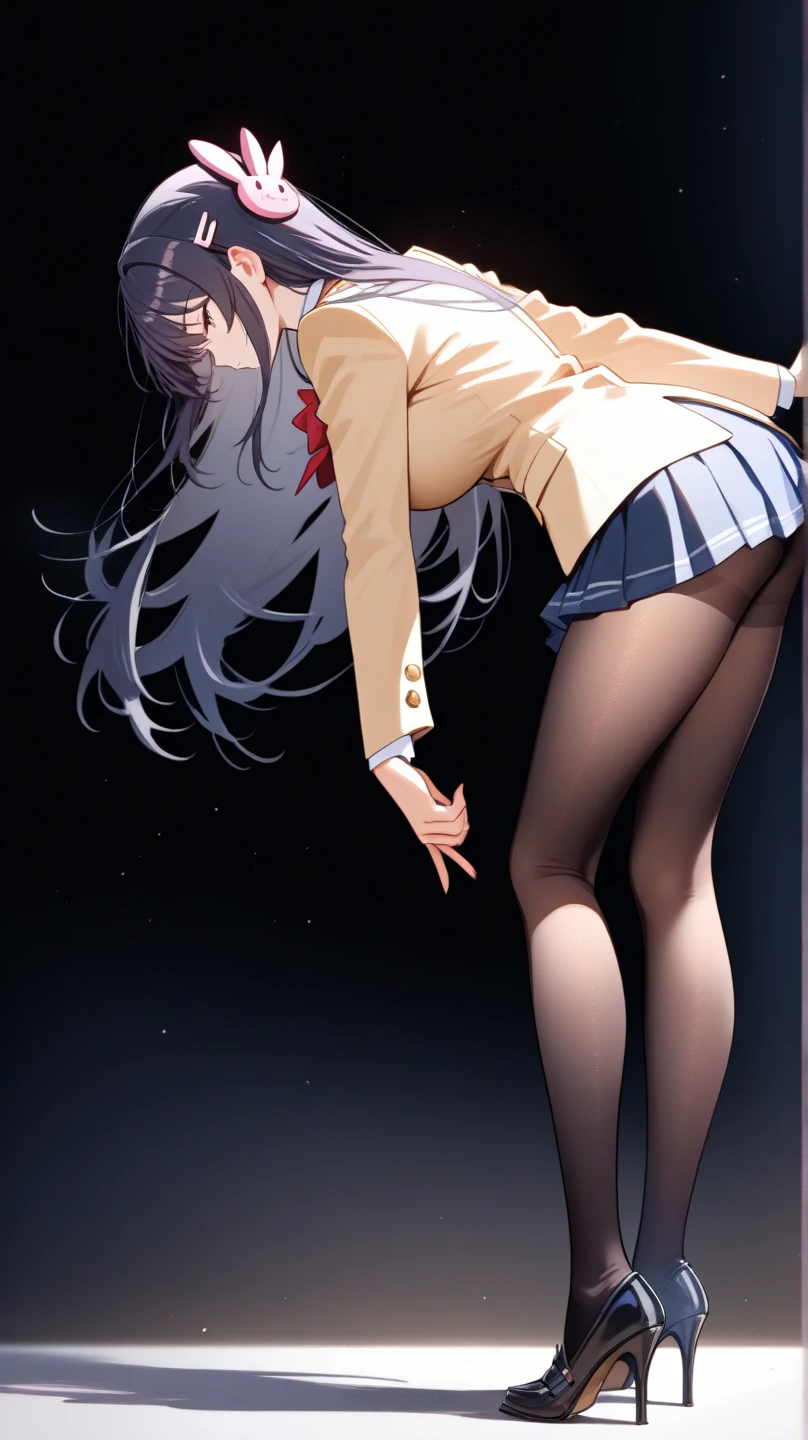 ( Inoue takina, ), (high kick, ), (cinematic lighting), (masterpiece, best quality, ultra detailed), detailed cameltoe, space background, perfect anatomy, (motion lines, ), 