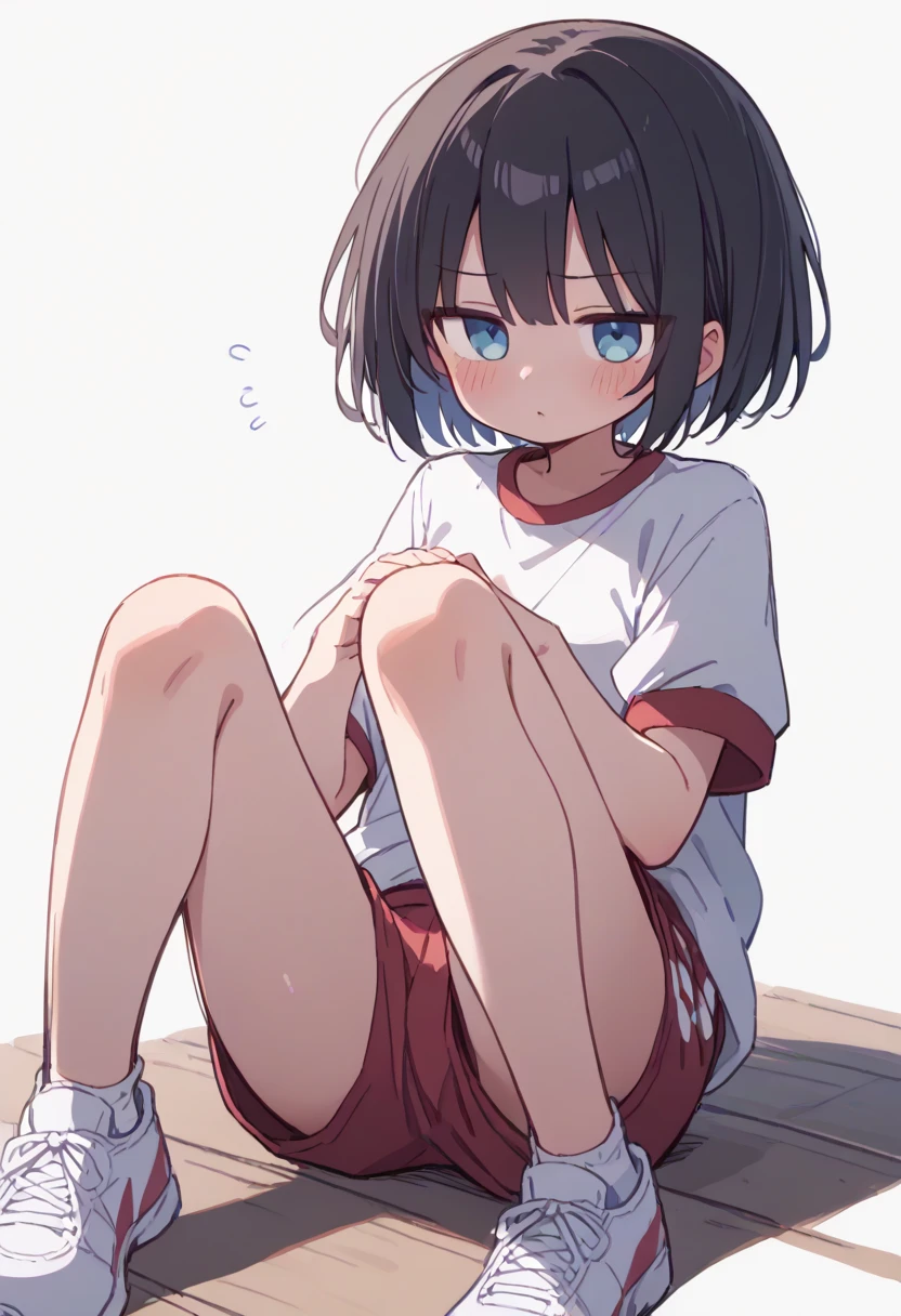 (Best Quality, 4K, 8K, hight resolution, masutepiece:1.2), Ultra-detailed, (Realistically cute, Photorealsitic:1.37), hight resolutionであり, anime moe art style, best anime 8K konachan wallpaper, Pixiv Contest Winner, Perfect Anatomy,BREAK,(A girl trembling with sexual climax and love juice dripping from her crotch:1.4)),NSFW,1girl in, (Lori,child,13years:1.3),Full limbs, complete fingers, a junior high school student, Androgynous attraction, (Very short hair),hair messy, flat chest, Small butt, groin, Small eyes,Beautiful detailed black eyes, (Sweat:1.3),Bedrooms, wearing japanese school uniform, Lying down, Spread legs, (vaginal,masturbation:1.5),Vibrator, Coercion of sexual sensations, blush, Heavy breathing, (Steam breath:1.2), Ecstasy, ((orgasm:1.3),(Show off your erect nipples:1.3),Bottomless,Afterglow,Drooling,Tears at the corners of the eyes,clit fingering, BREAK,hight resolutionであり,Ultra-detailed細なスキン,Shiny skin, Best lighting by famous artists, 8K,Illustration,