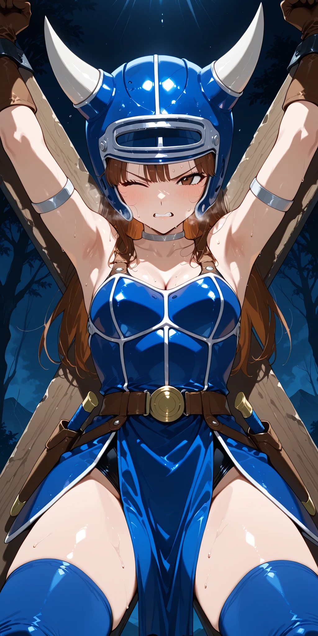 Chica anime con una espada y una cadena en la mano, guilty gear art style, Art direction of Guilty Gear, Pixiv 3dcg, Equipo culpable, Como Lady Mechanika, Hero 2 d Fanart Artsation, Badass Anime 8K, Arte Zerochan, Matoi Ryuko, Tendencias en ArtStation Pixiv, Pixiv, Ashe, Cushart Kenz
