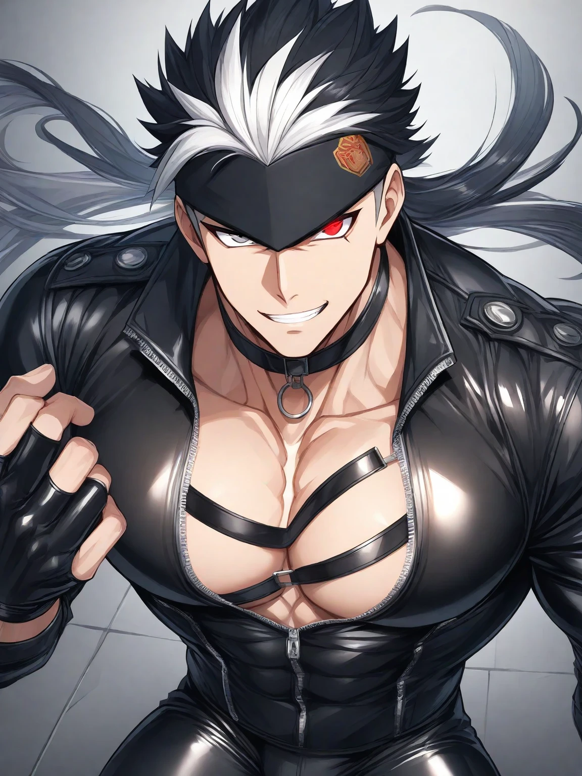 《the original god》Arataki Kazuto , male people, chest muscle, Sexy , Venom symbiote for your body, Black mucus of the body , into venom, venomize,Black bodysuit,(Cloak),Red cape,Abs,(Adult male)((Venom possession,venom symbiote)),over-Tortoise Man,Battle damage,((Masterpiece)), ((Best quality)), Ultra detailed,((illustration)), Dynamic Angle, Detailed light, (Delicate eyes), Floating, 1boy, Male focus, Head, Clothing, Yellow eyes, necklace, tattoo, (Forehead:0.8), (ahoge:0.8), jewelry, brunette color hair,apathy,Ray, chest muscle, Sexy , Venom symbiote for your body, Black mucus of the body , (into venom), Venom,frontage,Bust photo,White tight-fitting top,spiderman outfit,style of anime4 K, 4K anime wallpaper, Badass anime 8 K, 4 k comic wallpaper, young anime man, Anime boys, Anime wallpapers 4 k, Anime wallpaper 4K, High quality anime art style, Anime moe art style, Anime art wallpaper 8 K, Anime art wallpaper 4 K, RGB lighting,