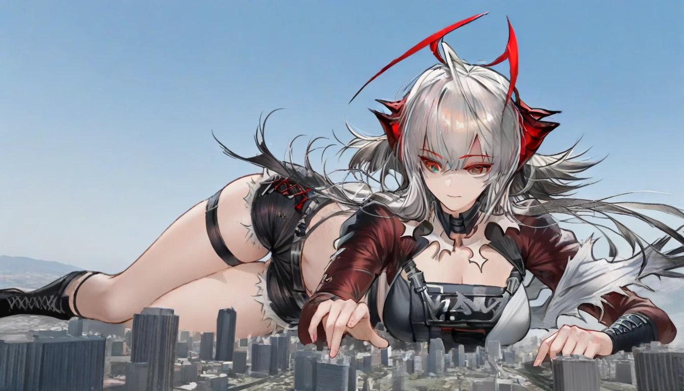 Evil girl small breasts