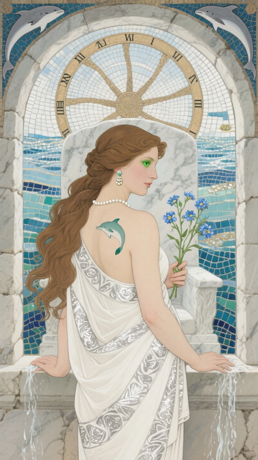 There is the text "Guardian Blue Pulsation" on the drawing,The theme is "Focusing on Ocean Health.",Protecting the Blue Planet",The pattern is circular,The base color is blue,There are whales,The corals,swell sea,Sea flowers,sea shell,Marine elements such as conch,Simple style,With a design style,The color perception is bright,stickfigure,Pencil color lead touch,Cartoonish,Easy to use