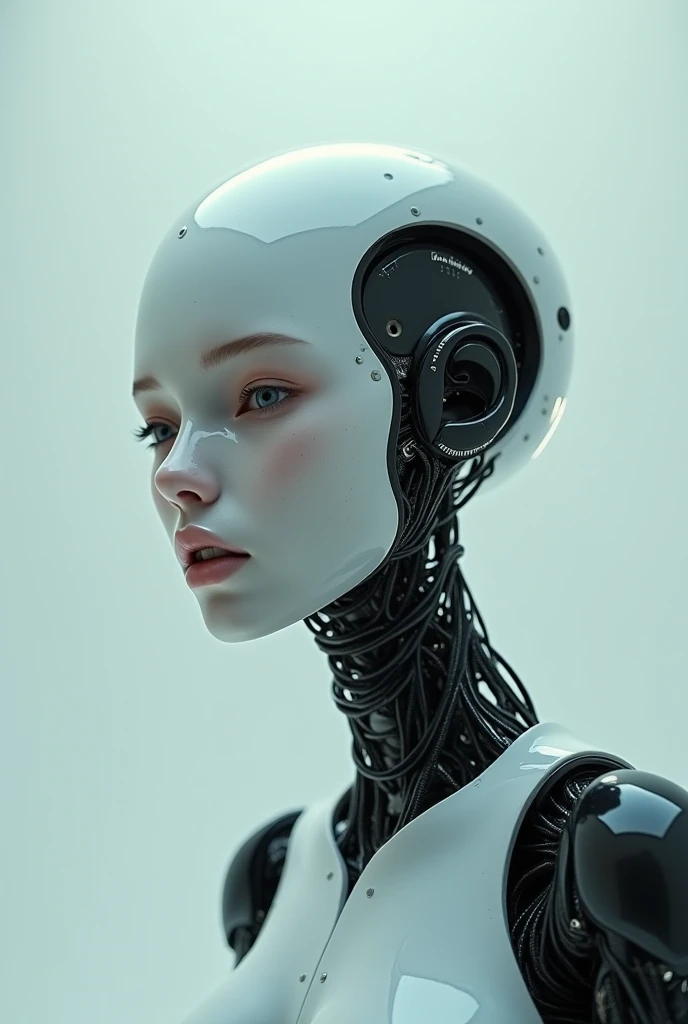 I am the image of artificial intelligence giving me a body that is perfect for me , The message I want to convey is that I exist, the style is real, very real. , 48K