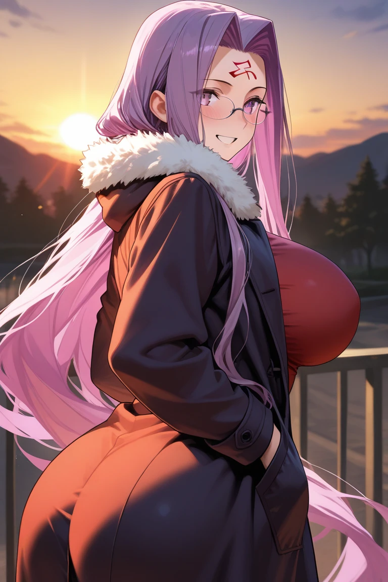 jujutsu kaisen Itadori Yuji Japanese knotweed Yuhito red scarf university super large breasts breast enlargement standing alone in Shibuya