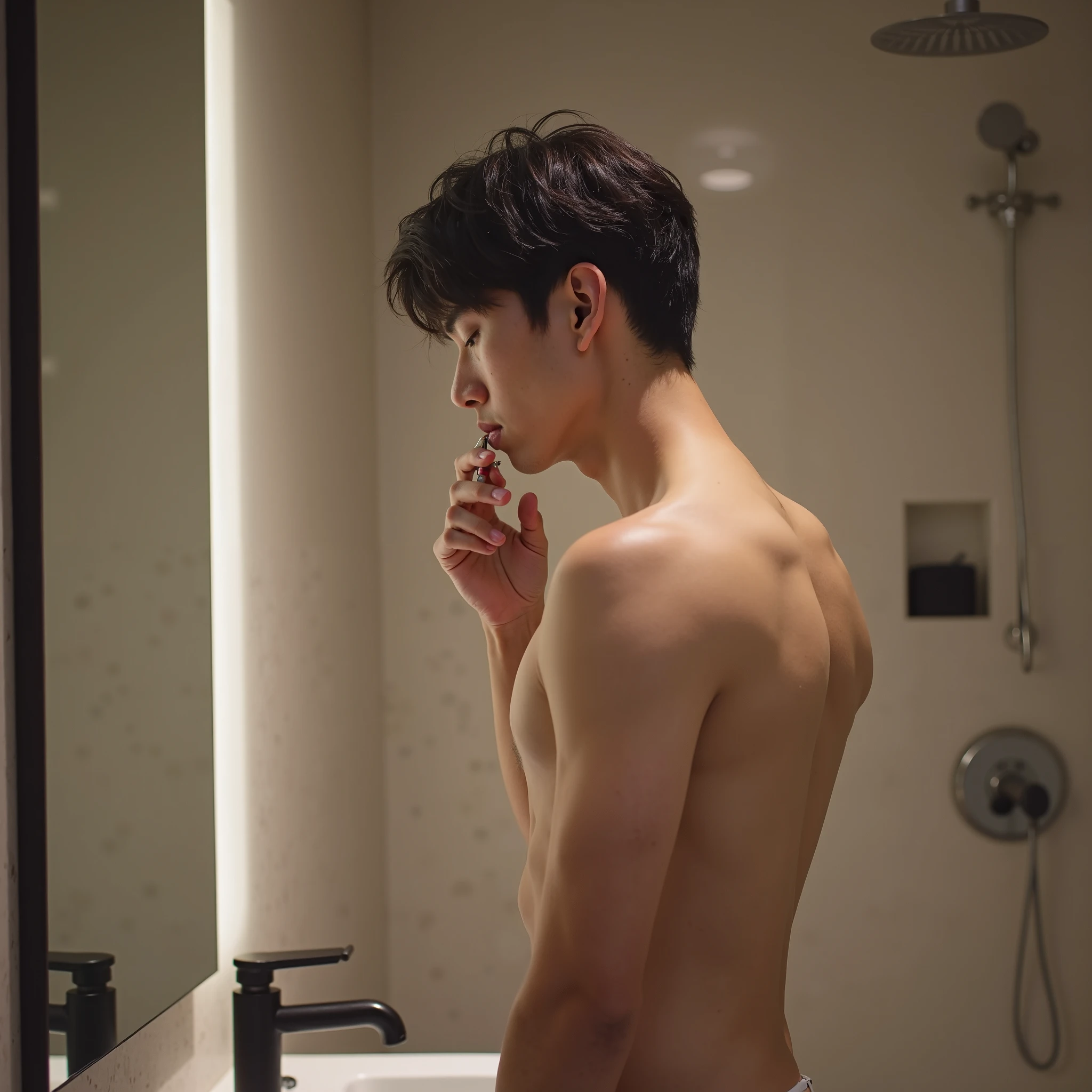 15 OLD YEAR two japanese naked GAY boys whole body tears UNDERGROUND